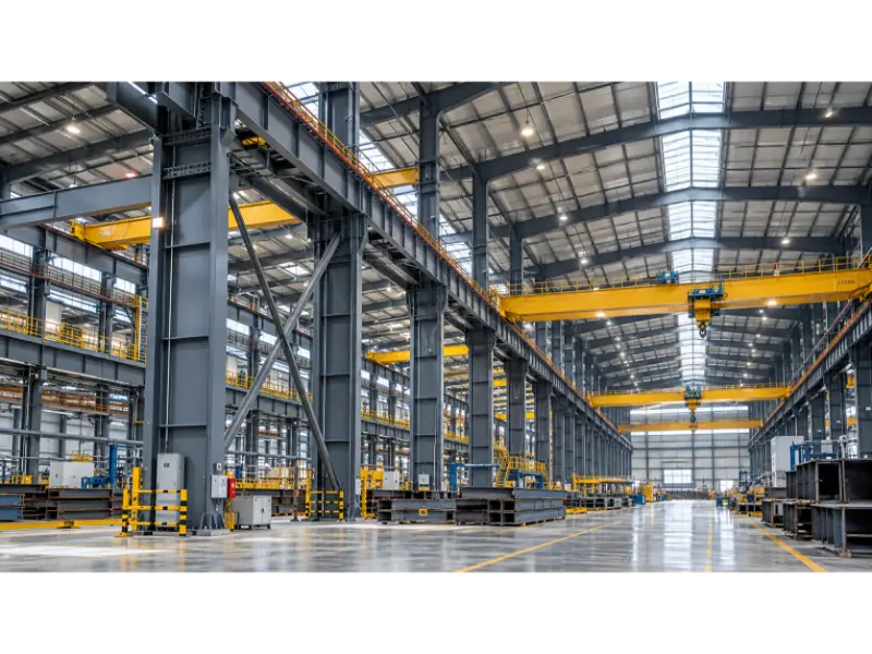 heavy duty structural steel construction projects
